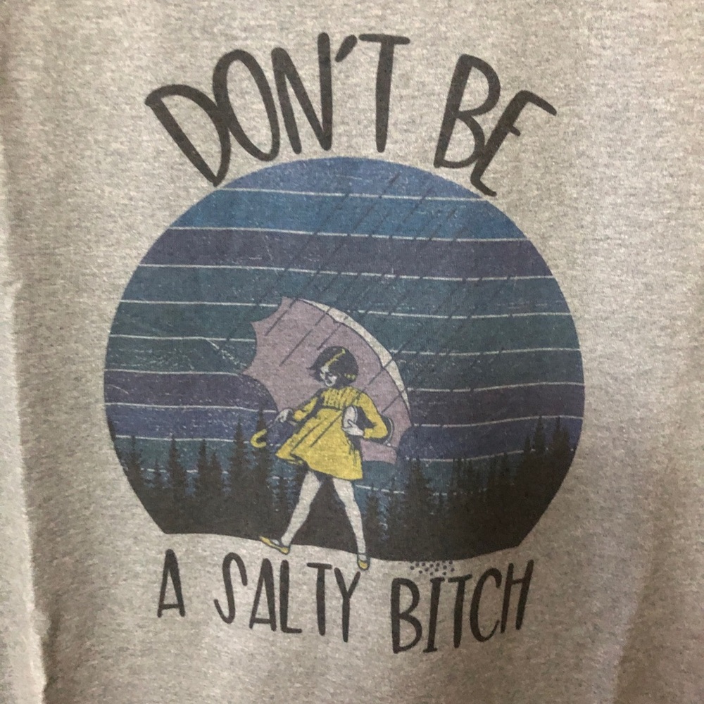 Don't be a salty beach